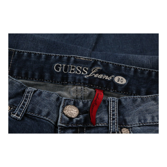 Guess Skinny Jeans - 33W UK 12 Blue Cotton