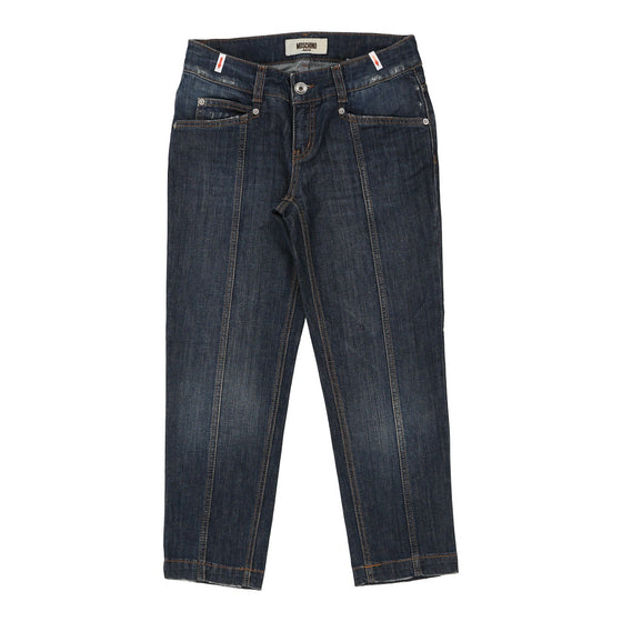 Moschino Jeans - 30W UK 8 Blue Cotton