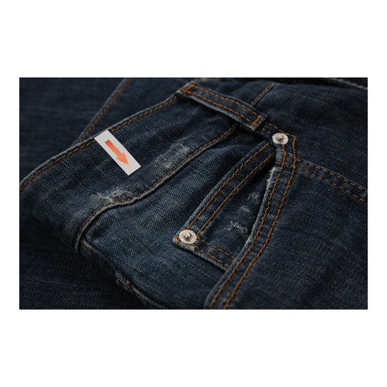 Moschino Jeans - 30W UK 8 Blue Cotton