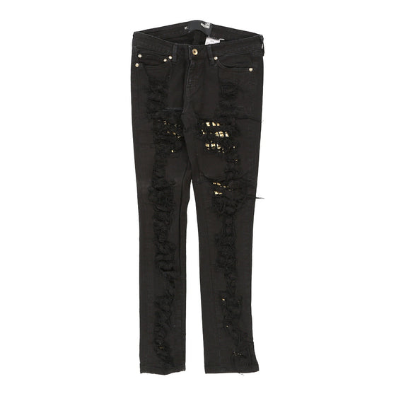 Love Moschino Skinny Jeans - 30W UK 8 Black Cotton Blend