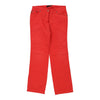 Just Cavalli Jeans - 35W UK 12 Red Cotton