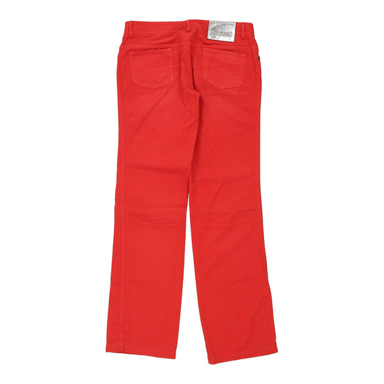 Just Cavalli Jeans - 35W UK 12 Red Cotton