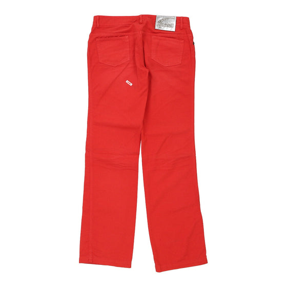 Just Cavalli Jeans - 35W UK 12 Red Cotton