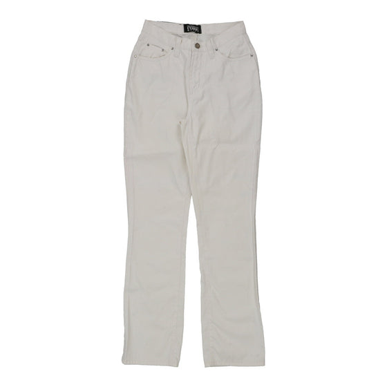 Gianfranco Ferre Trousers - 26W UK 6 White Cotton Blend