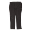 Cavalli Class Trousers - 33W UK 14 Black Cotton