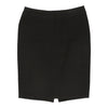 Armani Mini Pencil Skirt - 33W UK 14 Black Polyester