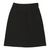 Prada Midi Skirt - 24W UK 4 Black Cotton