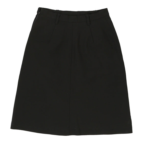 Prada Midi Skirt - 24W UK 4 Black Cotton