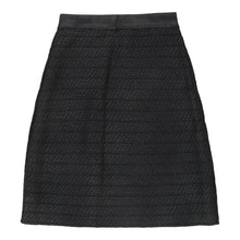  Salvatore Ferragamo Midi Skirt - Small Black Wool