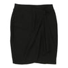 Cheap & Chic Moschino Midi Pencil Skirt - 32W UK 12 Black Acetate