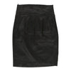 Love Moschino Midi Pencil Skirt - 26W UK 6 Black Acetate