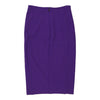 Versace Jeans Couture Maxi Pencil Skirt - 30W UK 10 Purple Viscose Blend