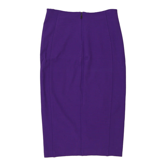 Versace Jeans Couture Maxi Pencil Skirt - 30W UK 10 Purple Viscose Blend