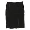 Iceberg Midi Pencil Skirt - 25W UK 6 Black Cotton