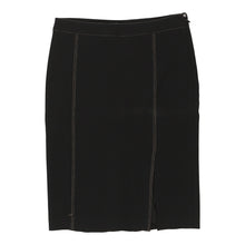  Iceberg Midi Pencil Skirt - 25W UK 6 Black Cotton