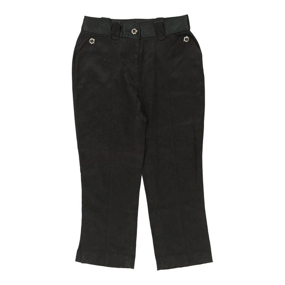 Dolce & Gabbana Trousers - 29W UK 12 Black Acetate