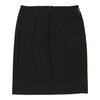 Armani Jeans Mini Pencil Skirt - 34W UK 14 Black Polyester