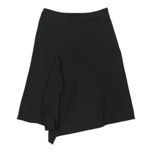  Gf Ferre Midi Skirt - 27W UK 8 Black Acetate