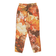  Moschino Jeans Floral Jeans - 27W UK 8 Orange Cotton