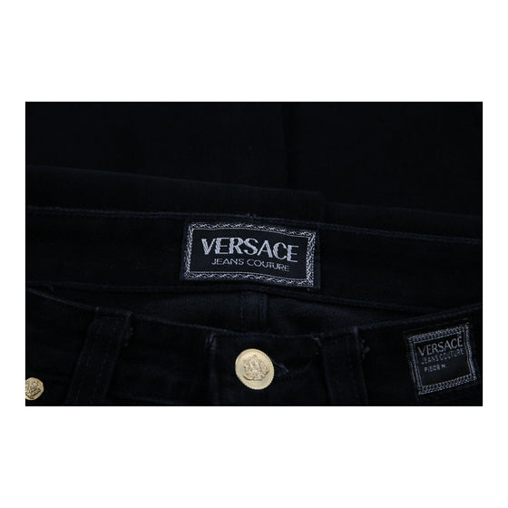 Versace Jeans Couture Jeans - 28W UK 8 Black Cotton