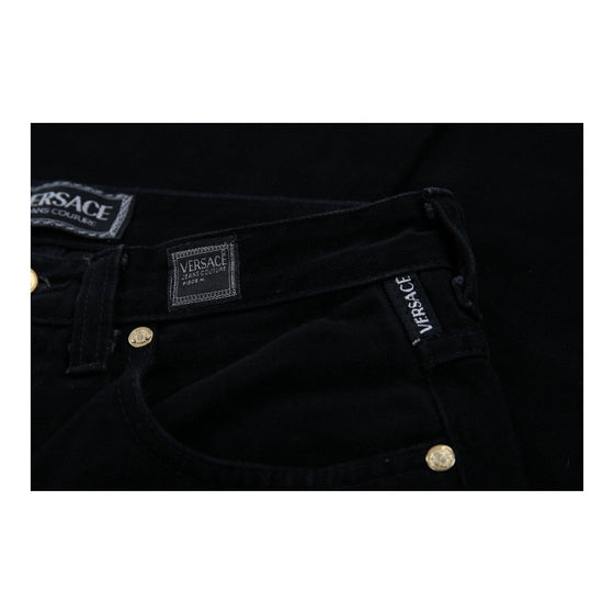 Versace Jeans Couture Jeans - 28W UK 8 Black Cotton