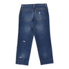 Benetton Jeans - 33W UK 14 Blue Cotton