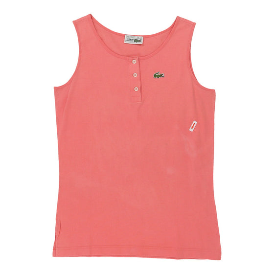 Lacoste Vest - Large Pink Cotton