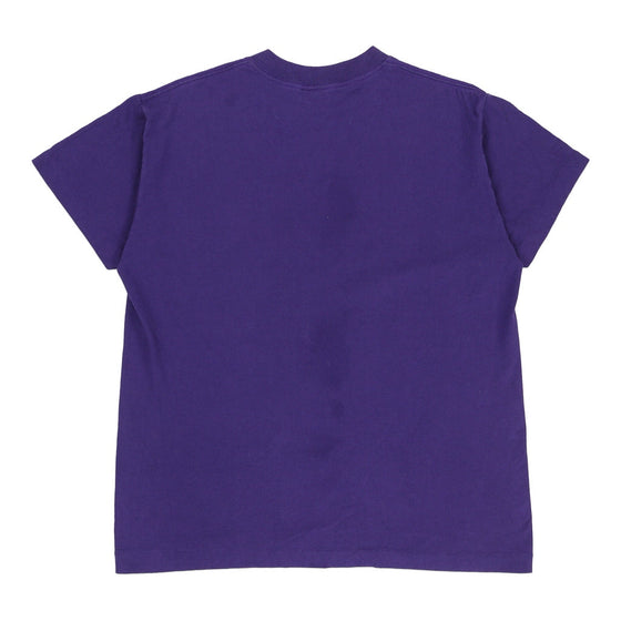 Tee Jays T-Shirt - Medium Purple Cotton t-shirt Tee Jays   