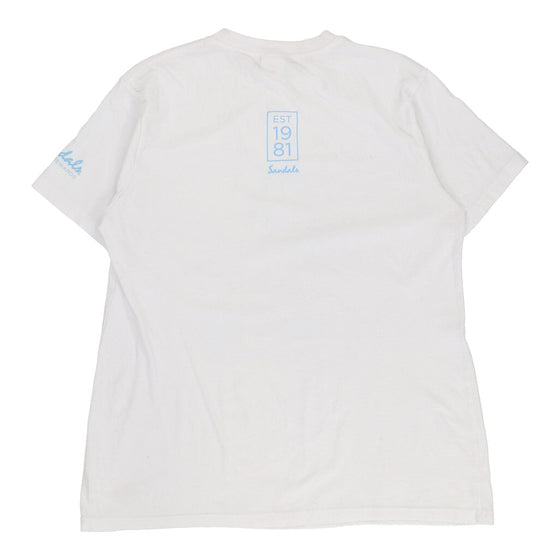 Tropix T-Shirt - Medium White Cotton t-shirt Tropix   