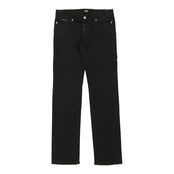 Dolce & Gabbana Jeans - 33W UK 12 Black Cotton Blend