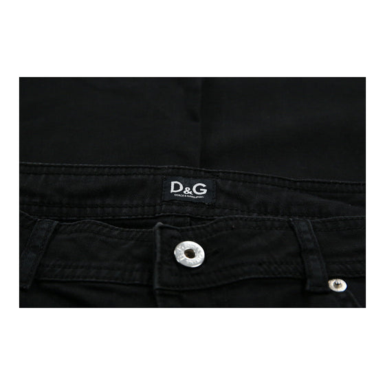 Dolce & Gabbana Jeans - 33W UK 12 Black Cotton Blend