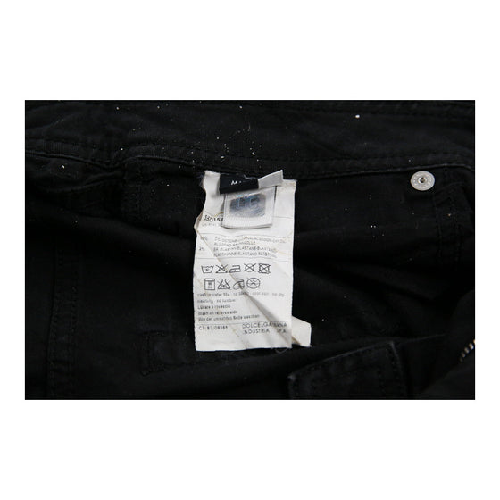 Dolce & Gabbana Jeans - 33W UK 12 Black Cotton Blend