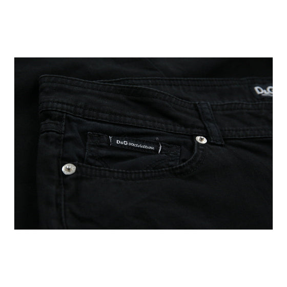 Dolce & Gabbana Jeans - 33W UK 12 Black Cotton Blend