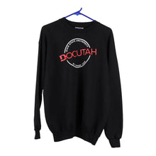  Vintageblack Docutah Hanes Sweatshirt - mens medium