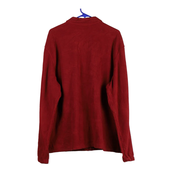 Vintage red Starter Fleece - mens x-large