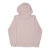 Champion Spellout Hoodie - 2XL Pink Cotton Blend - Thrifted.com