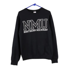  Vintageblack Northern Michigan University Jerzees Sweatshirt - mens small