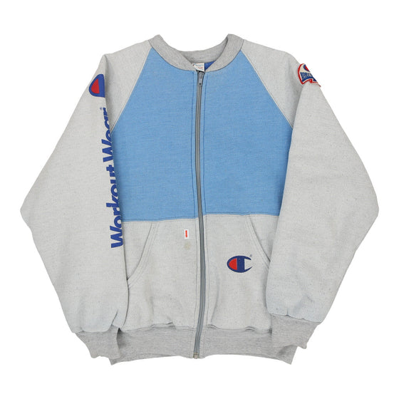 Champion Zip Up - Medium Grey Cotton Blend zip up Champion   