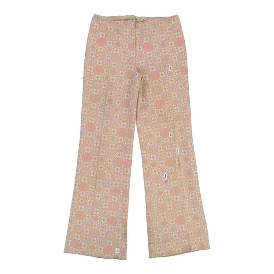 Vintage pink Unbranded Trousers - womens 28" waist