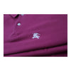 Vintage pink Burberry Brit Polo Shirt - mens medium