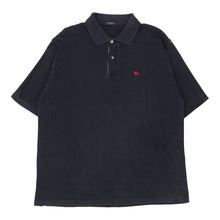  Vintage navy Burberry Polo Shirt - mens xx-large