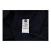 Vintage navy Burberry Polo Shirt - mens xx-large