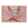 Vintage pink Burberry Shirt - mens medium