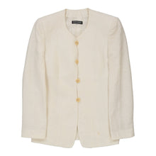  Giorgio Armani Blazer - Medium White Cotton