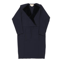  Mila Schon Dress - Medium Navy Wool