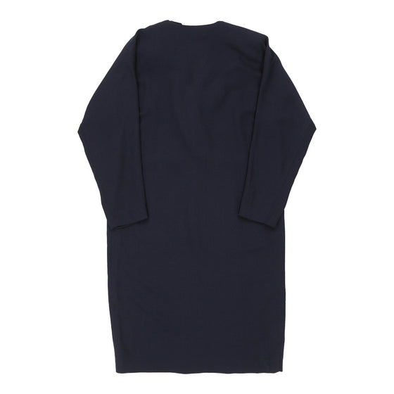 Mila Schon Dress - Medium Navy Wool