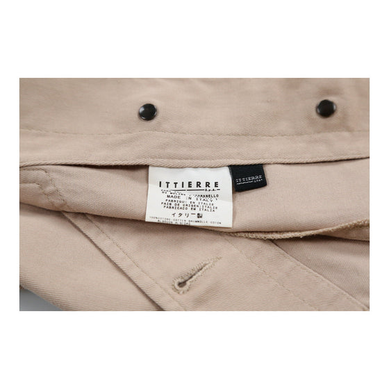 Dolce & Gabbana Cropped Jacket - Small Beige Cotton