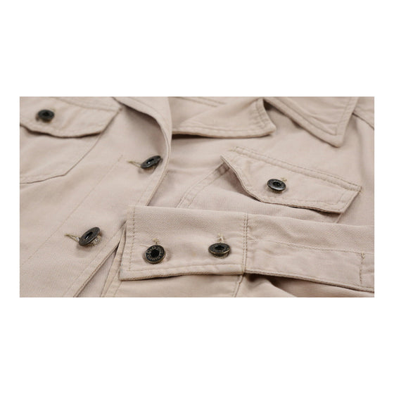 Dolce & Gabbana Cropped Jacket - Small Beige Cotton