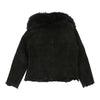 Luisa Spagnoli Jacket - Large Black Leather