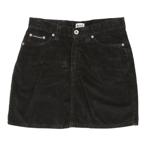 Dolce & Gabbana Mini Denim Skirt - 29W UK 10 Black Cotton